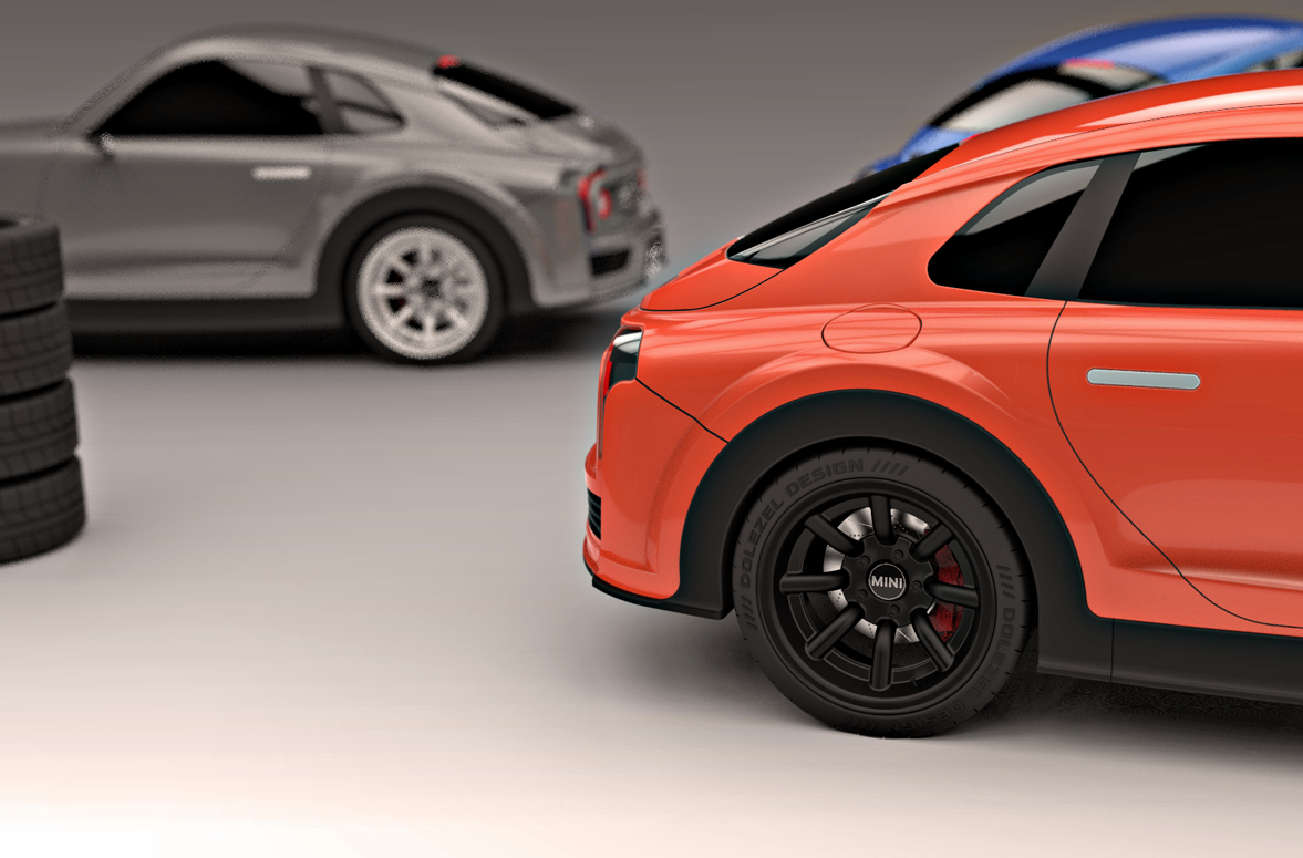 mini，pretty，Two seater car，Automobile design，brand，industrial design，